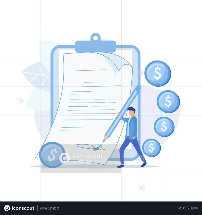Business agreement  Illustration