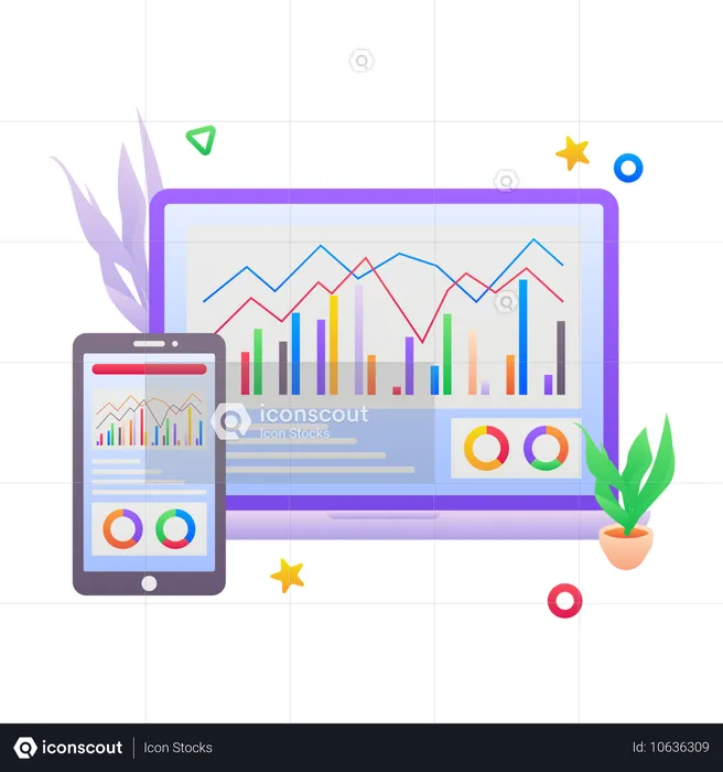 비즈니스 분석  일러스트레이션