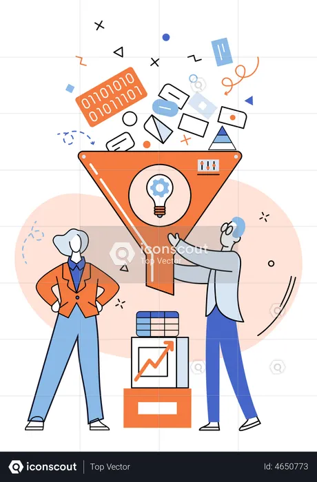 Business Analytical Information  Illustration