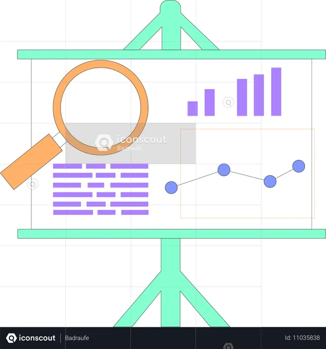 Business Analytics and business research  Illustration