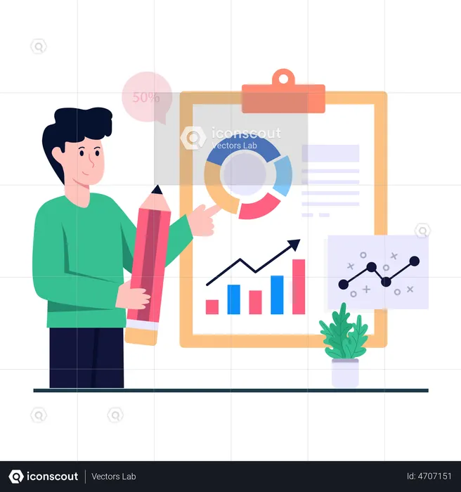 Business Analytics Report  Illustration