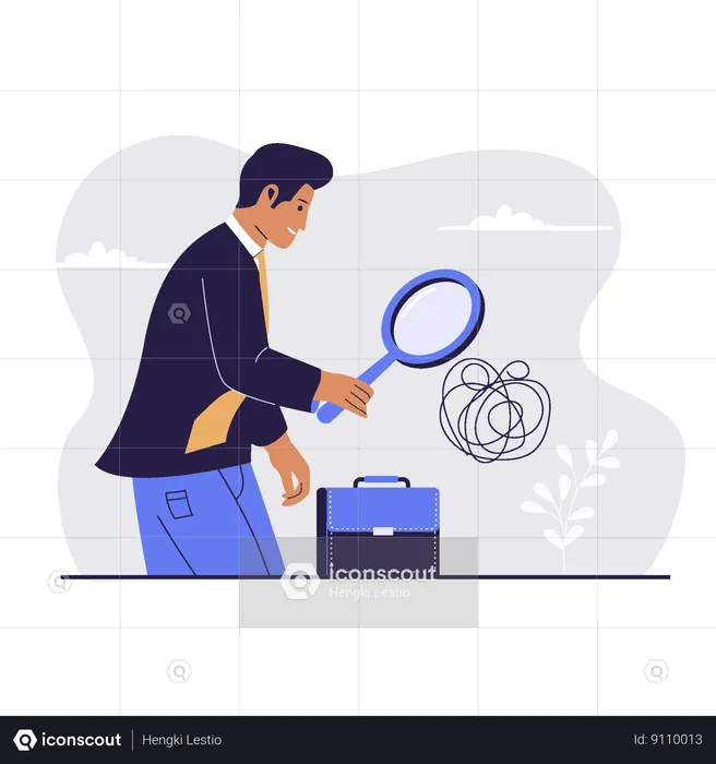 Business analyze problem  Illustration