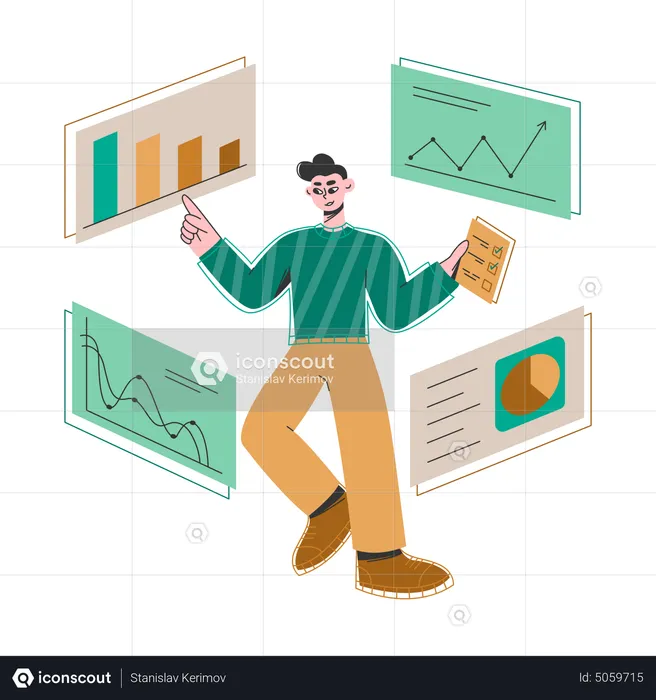 Business Analyzers  Illustration