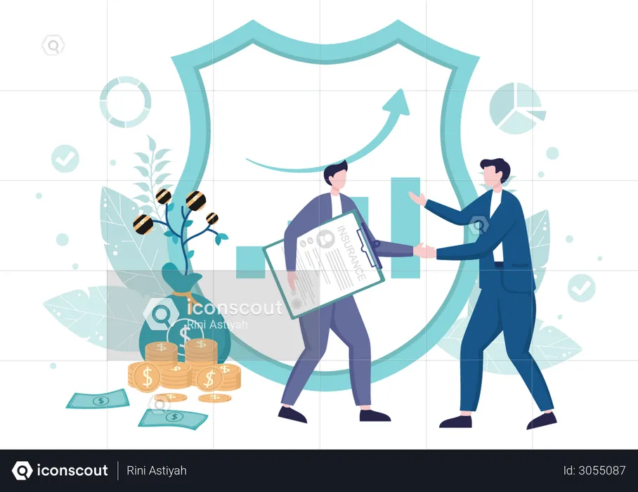 Business and Investment Insurance policy  Illustration