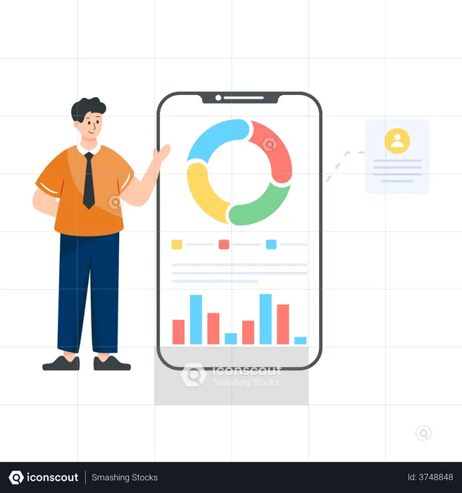 Business App  Illustration
