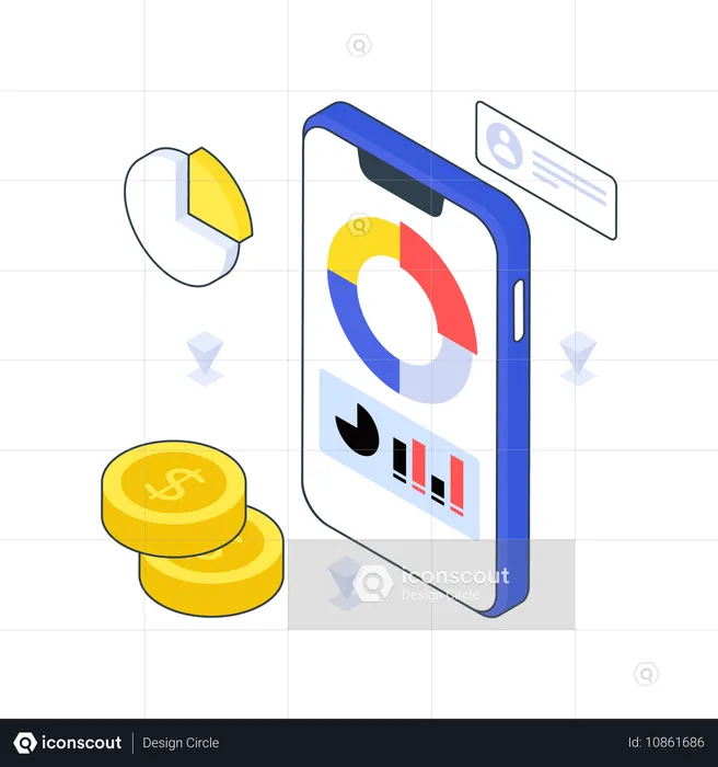 Business App  Illustration