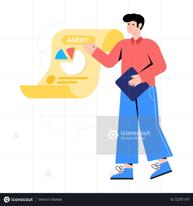 Business Audit  Illustration