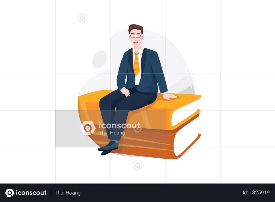 Business Book  Illustration