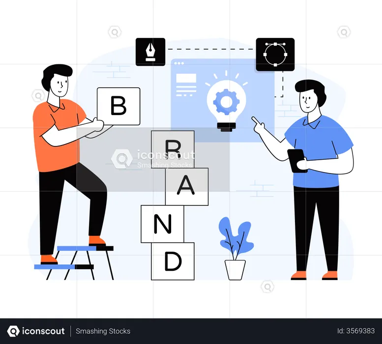 Business Branding  Illustration