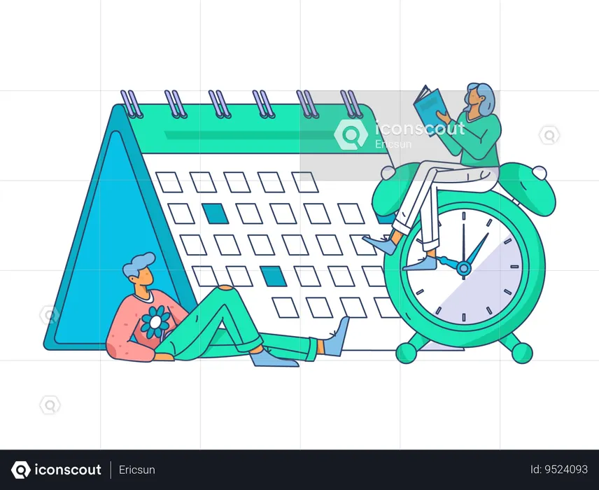 Business Calendar  Illustration