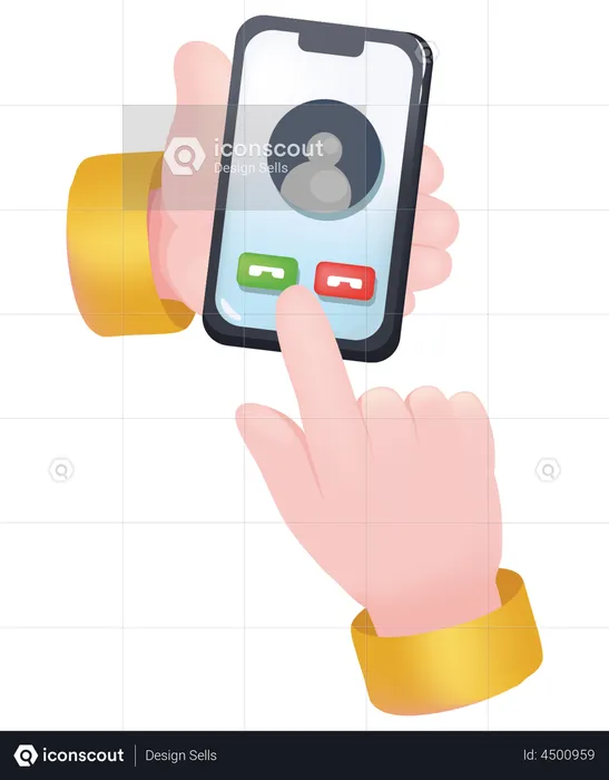 Business Call  Illustration