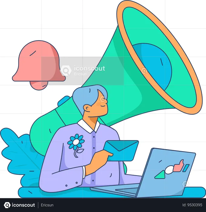 Business Communication  Illustration