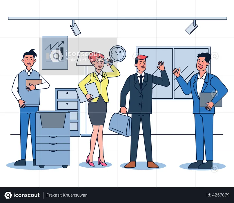 Business company people  Illustration