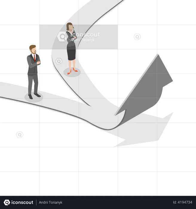 Business cooperation  Illustration