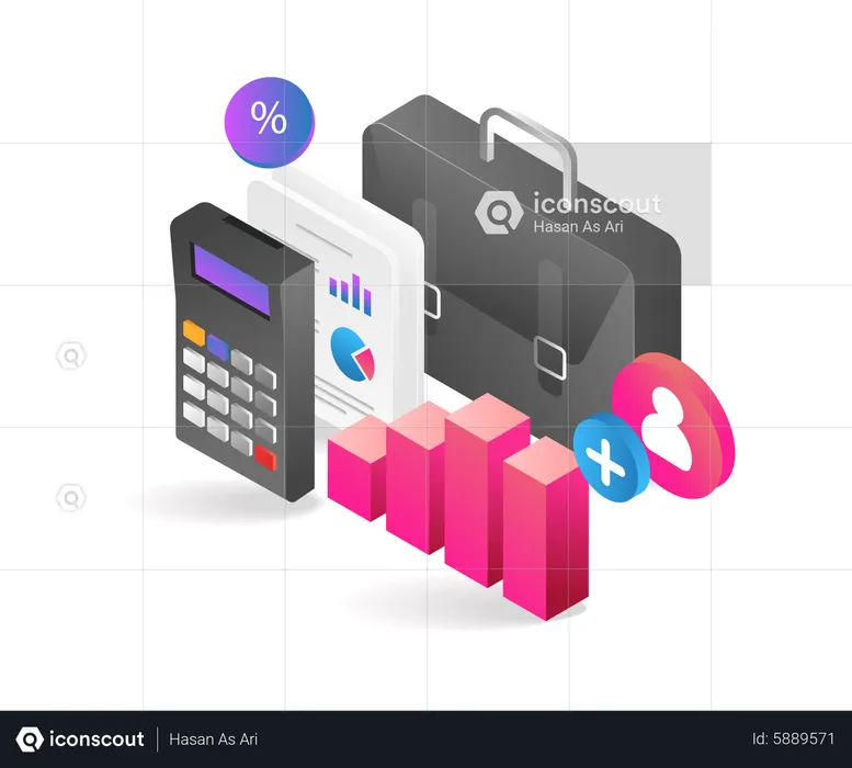 Business cooperation  Illustration