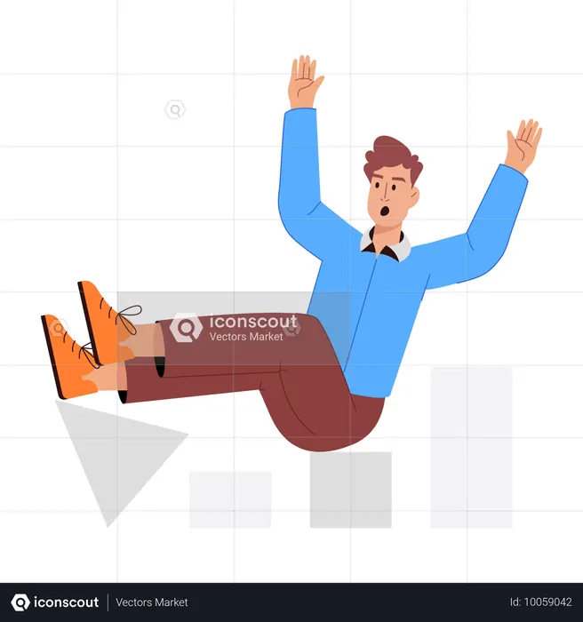 사업 위기  일러스트레이션