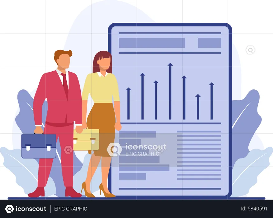 Business data analytics  Illustration