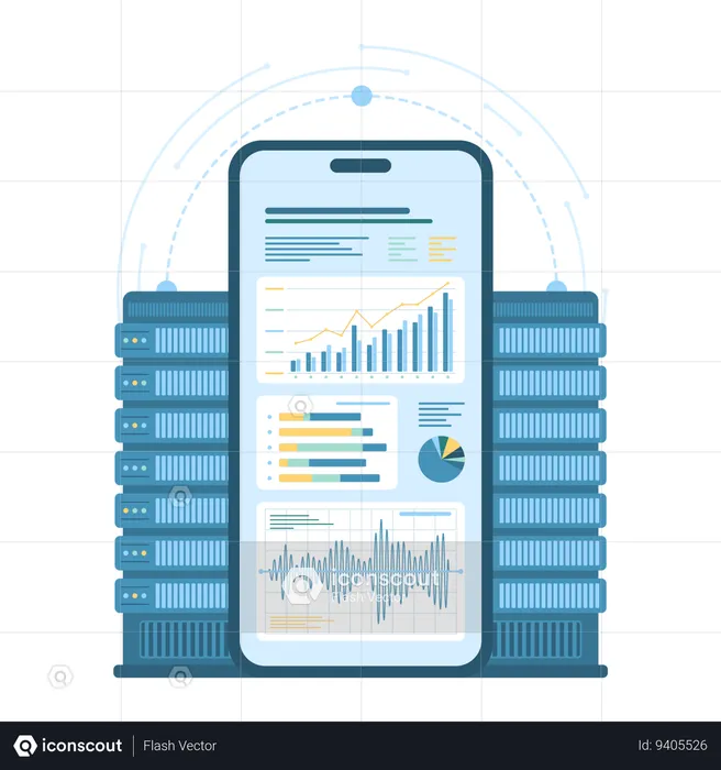 Business Data Monitoring  Illustration