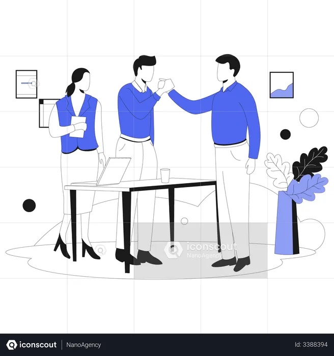 Business Deal  Illustration