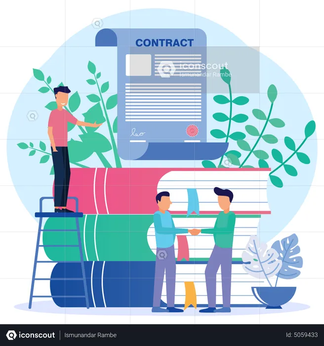 Business Deal  Illustration