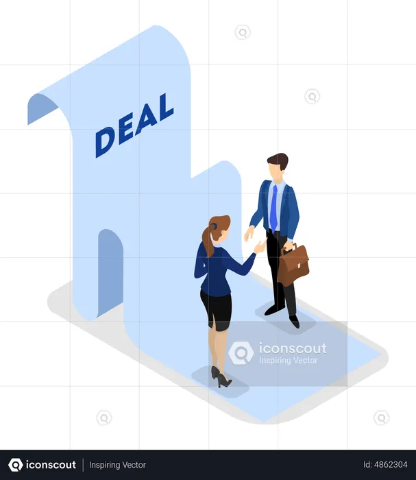 Business deal  Illustration