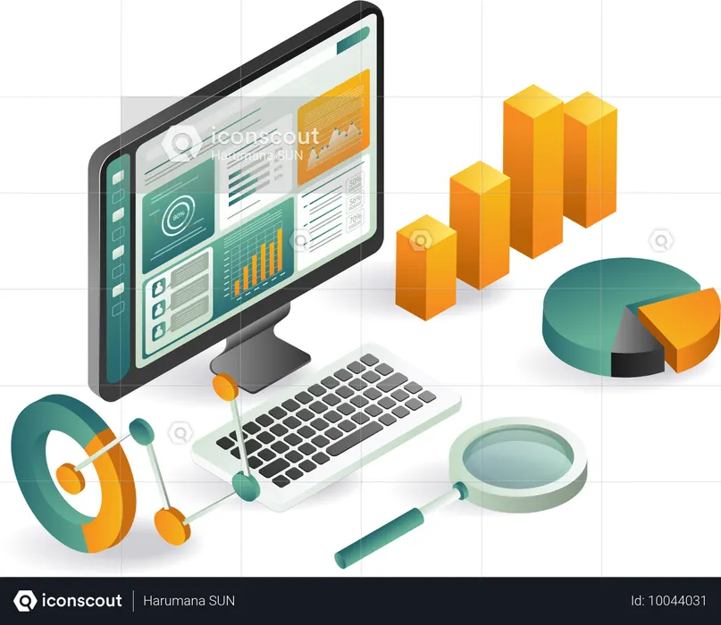 Business Development Analysis  Illustration