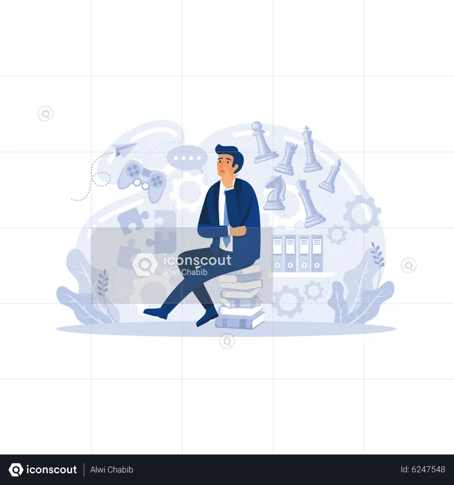 Business education  Illustration