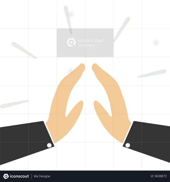 Business goal achievement  Illustration
