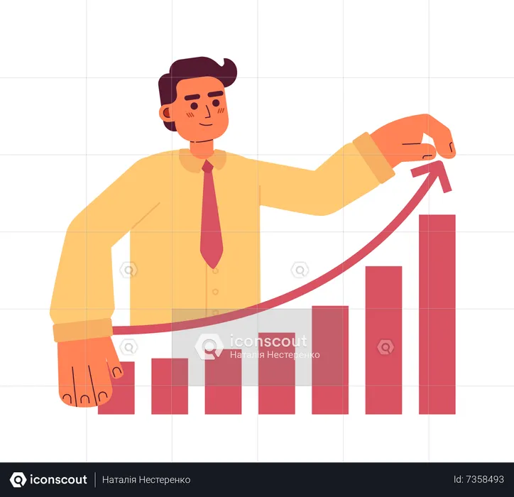 Business growth  Illustration