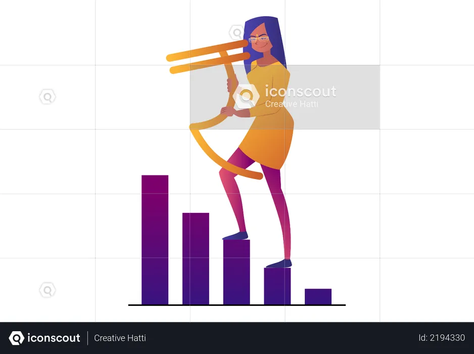 Business growth  Illustration