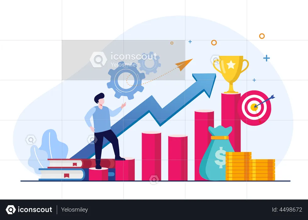 Business growth  Illustration