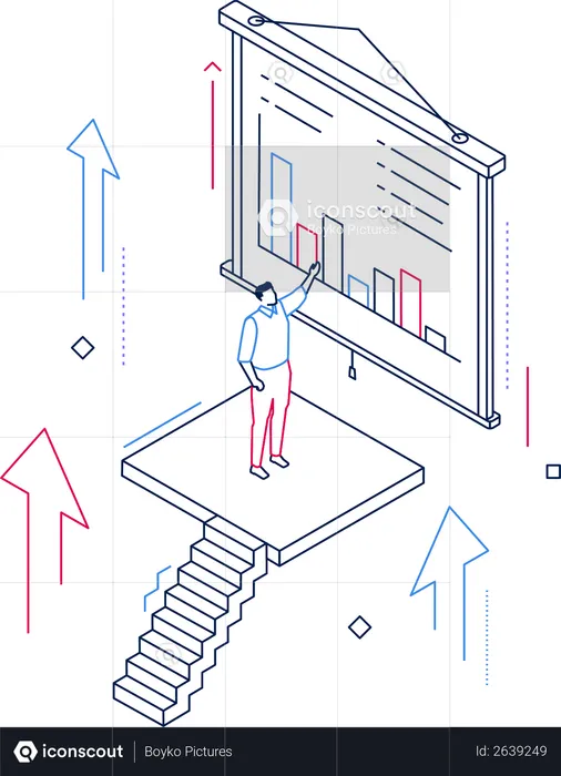 Business growth  Illustration