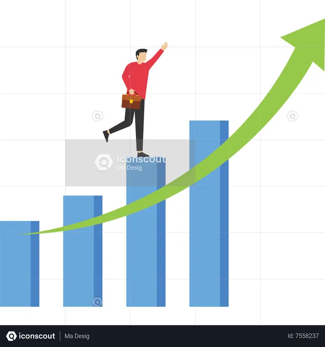 Business growth  Illustration