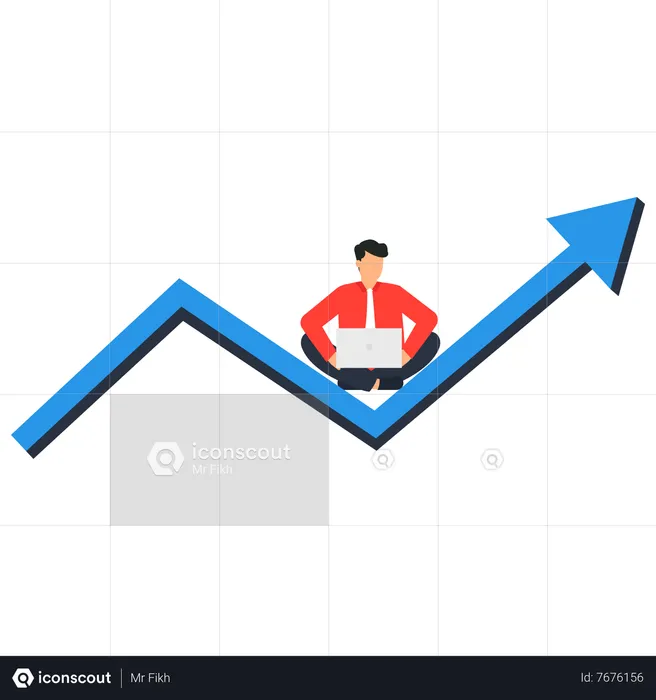 Business growth  Illustration