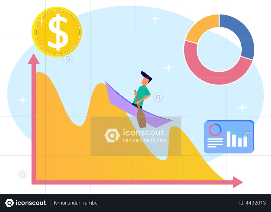 Business growth  Illustration