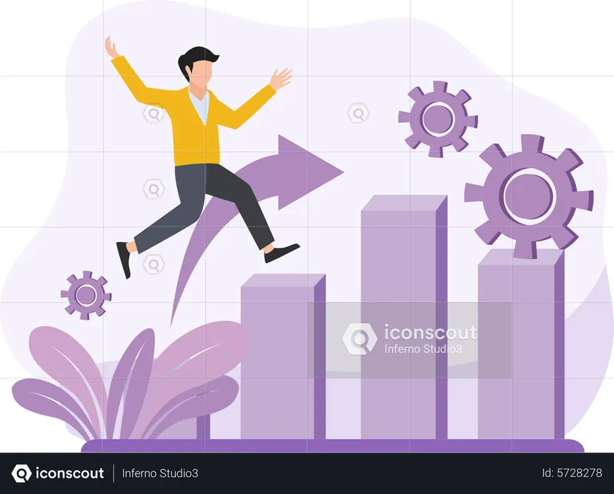 Business Growth  Illustration