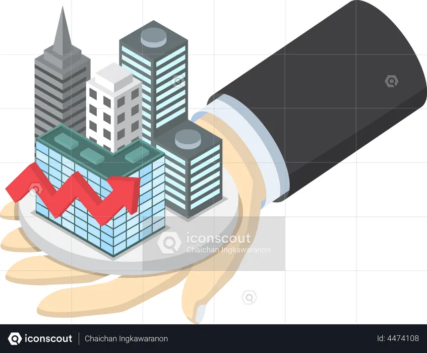 Business growth  Illustration