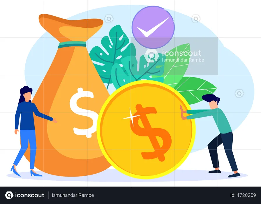 Business Growth  Illustration