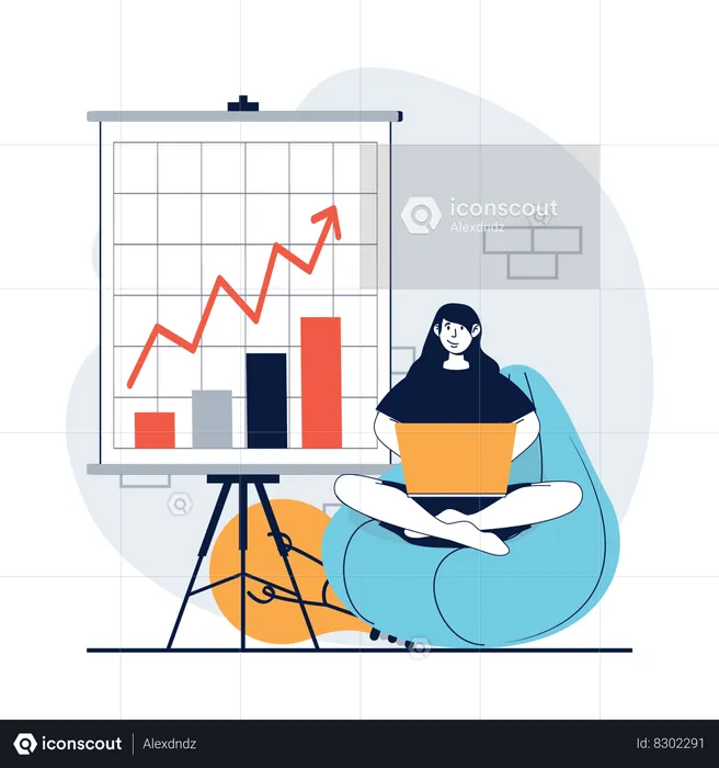 Business growth  Illustration