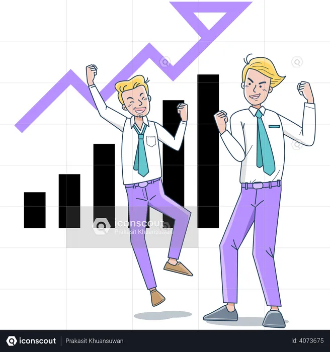 Business growth  Illustration