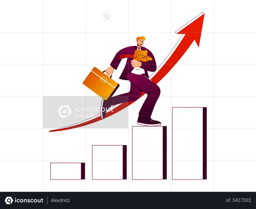 Business Growth  Illustration