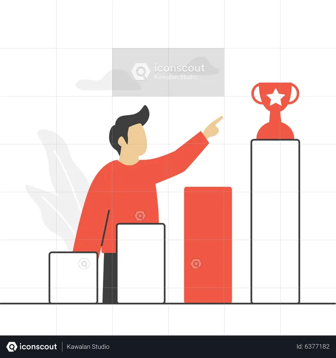 Business Growth  Illustration