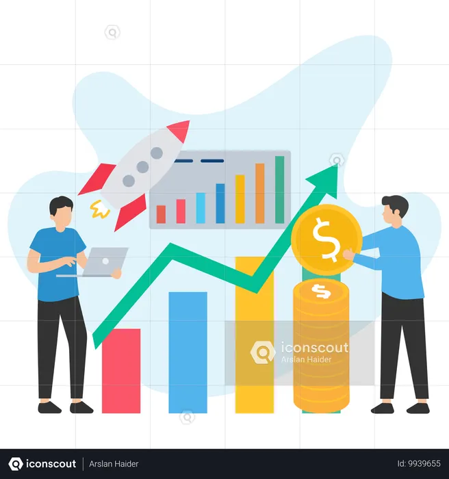 Business Growth Strategies  Illustration