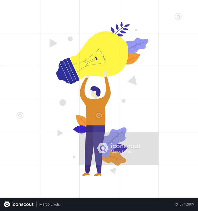 Business Idea  Illustration