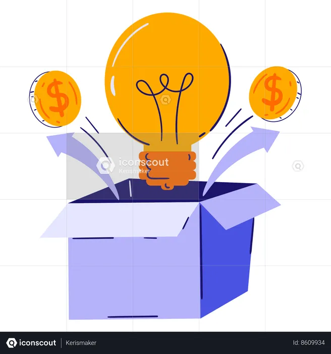 Business idea  Illustration