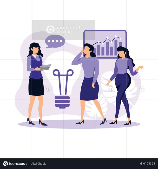 Business idea  Illustration