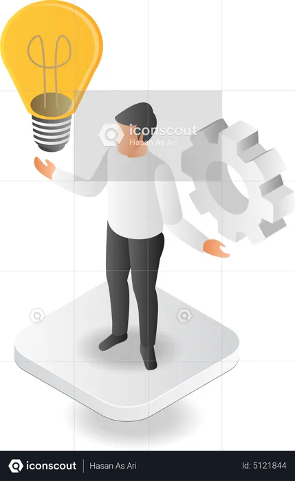 Business idea  Illustration