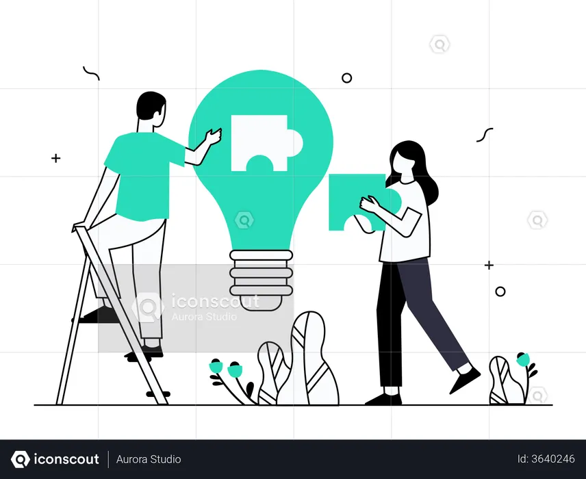 Business Idea  Illustration