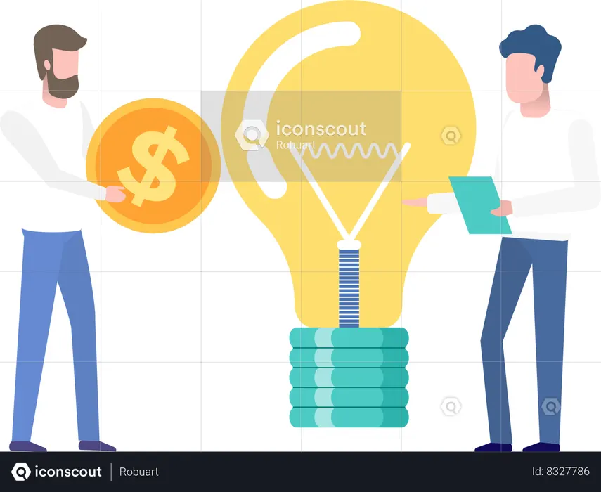 Business Idea  Illustration