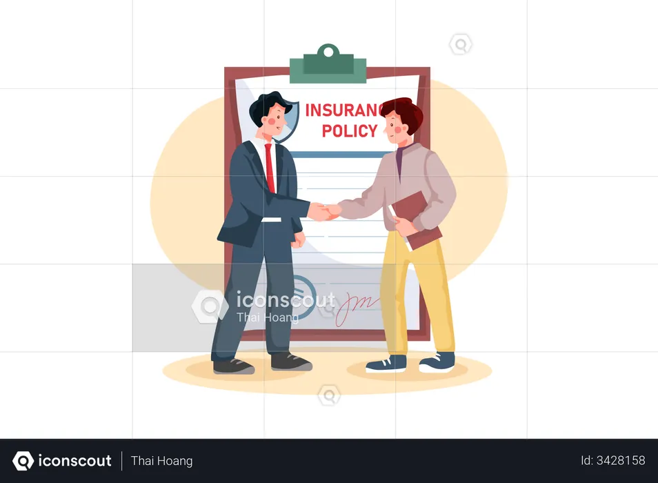 Business Insurance  Illustration